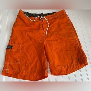 Polo Ralph Lauren Retro Swim Board Shorts Mens Large Pony Logo Mesh Lined 759